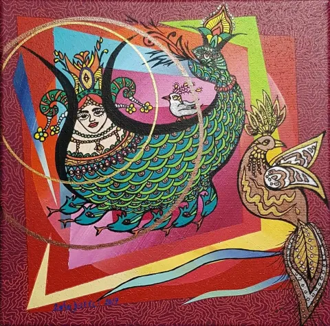 ZAFER DİLEKÇİ — “isimsiz”, 2017 "isimsiz" eseri ZAFER DİLEKÇİ tarafından 2017 yılında 25x25 cm ölçülerinde Tuval üzeri akrilik boya tekniği ile yapılmıştır.