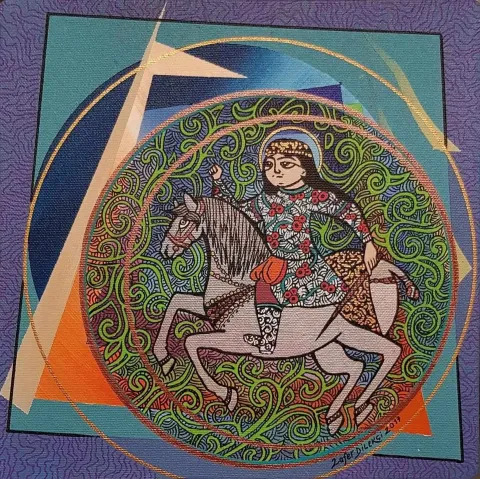ZAFER DİLEKÇİ — “isimsiz”, 2017 "isimsiz" eseri ZAFER DİLEKÇİ tarafından 2017 yılında 25x25 cm ölçülerinde Tuval üzeri akrilik boya tekniği ile yapılmıştır.