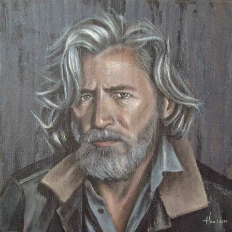 "isimsiz" eseri HİRA YILMAZ tarafından 2017 yılında 25x25 cm ölçülerinde Tuval üzeri yağlı boya tekniği ile yapılmıştır.