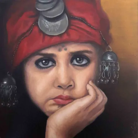 MEKİYE CEYLAN — “isimsiz”, 2017 "isimsiz" eseri MEKİYE CEYLAN tarafından 2017 yılında 25x25 cm ölçülerinde Tuval üzeri yağlı boya tekniği ile yapılmıştır.