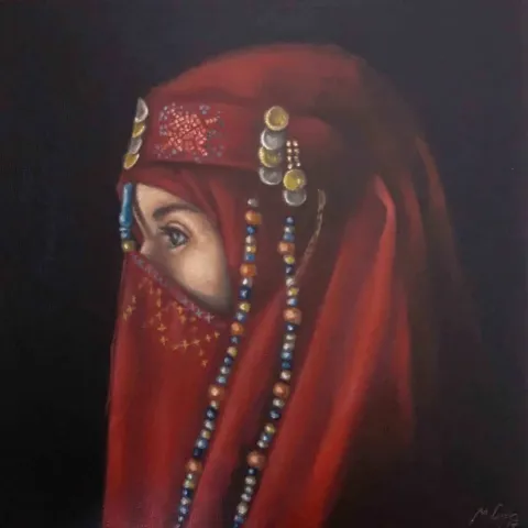 MEKİYE CEYLAN — “isimsiz”, 2017 "isimsiz" eseri MEKİYE CEYLAN tarafından 2017 yılında 25x25 cm ölçülerinde Tuval üzeri yağlı boya tekniği ile yapılmıştır.