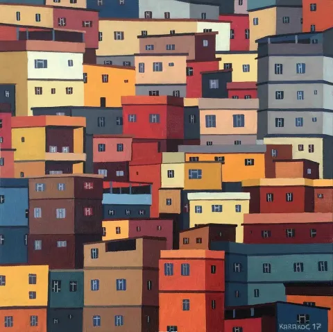 ALİ KARAKOÇ — “isimsiz”, 2017 "isimsiz" eseri ALİ KARAKOÇ tarafından 2017 yılında 25x25 cm ölçülerinde Tuval üzeri yağlı boya tekniği ile yapılmıştır.