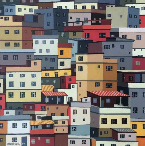ALİ KARAKOÇ — “isimsiz”, 2017 "isimsiz" eseri ALİ KARAKOÇ tarafından 2017 yılında 25x25 cm ölçülerinde Tuval üzeri yağlı boya tekniği ile yapılmıştır.