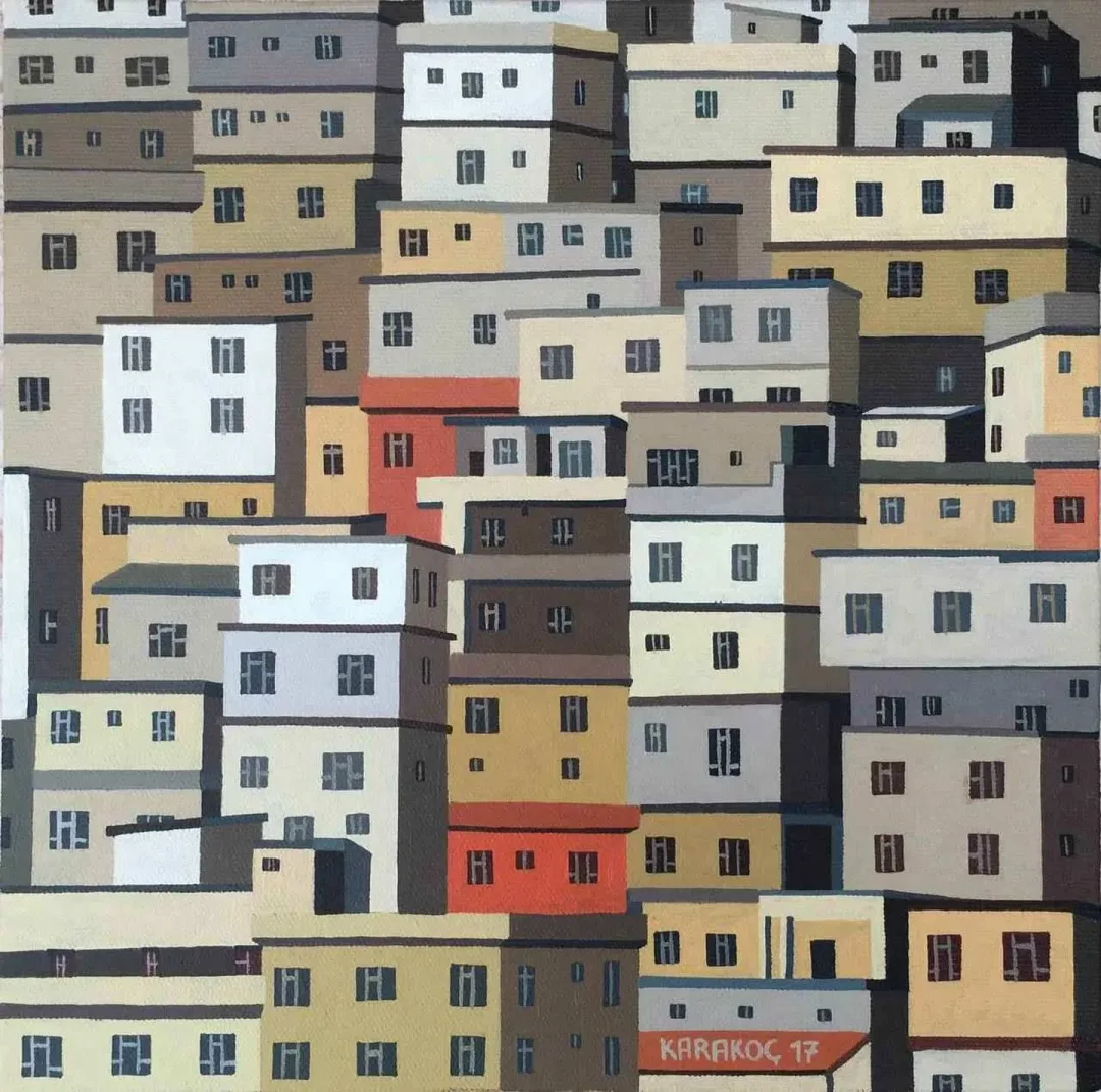 "isimsiz" eseri ALİ KARAKOÇ tarafından 2017 yılında 25x25 cm ölçülerinde Tuval üzeri yağlı boya tekniği ile yapılmıştır.