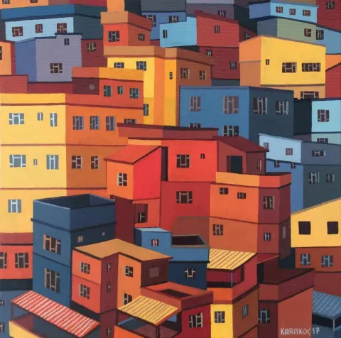 ALİ KARAKOÇ — “isimsiz”, 2017 "isimsiz" eseri ALİ KARAKOÇ tarafından 2017 yılında 25x25 cm ölçülerinde Tuval üzeri yağlı boya tekniği ile yapılmıştır.