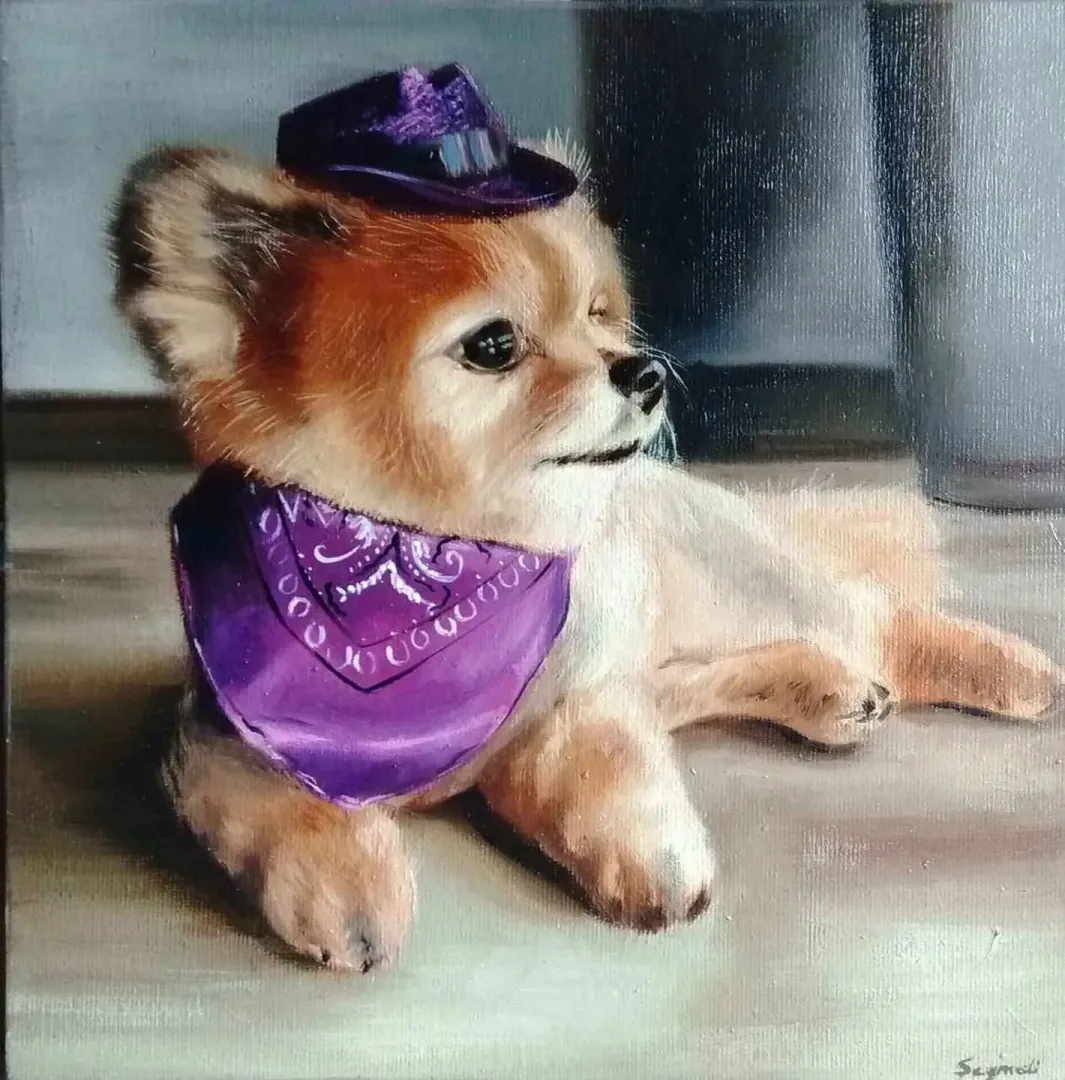 "isimsiz" eseri ŞEYMA BAŞARAN tarafından 2017 yılında 25x25 cm ölçülerinde Tuval üzeri yağlı boya tekniği ile yapılmıştır.