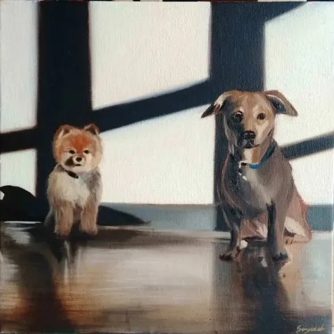 ŞEYMA BAŞARAN — “isimsiz”, 2017 "isimsiz" eseri ŞEYMA BAŞARAN tarafından 2017 yılında 25x25 cm ölçülerinde Tuval üzeri yağlı boya tekniği ile yapılmıştır.