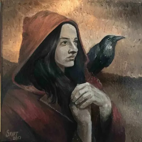 SAMİ KURT — “isimsiz”, 2017 "isimsiz" eseri SAMİ KURT tarafından 2017 yılında 25x25 cm ölçülerinde Tuval üzeri yağlı boya tekniği ile yapılmıştır.