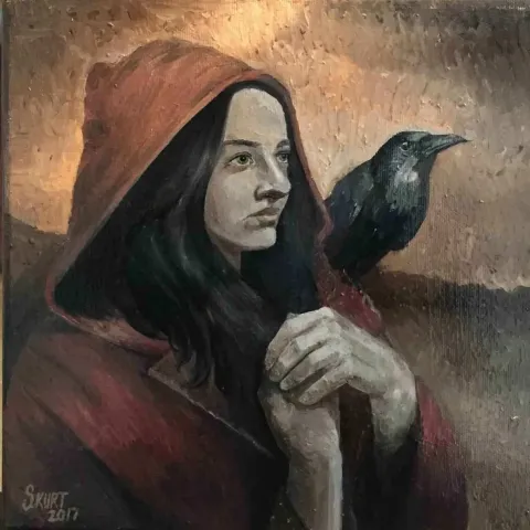 SAMİ KURT — “isimsiz”, 2017 "isimsiz" eseri SAMİ KURT tarafından 2017 yılında 25x25 cm ölçülerinde Tuval üzeri yağlı boya tekniği ile yapılmıştır.