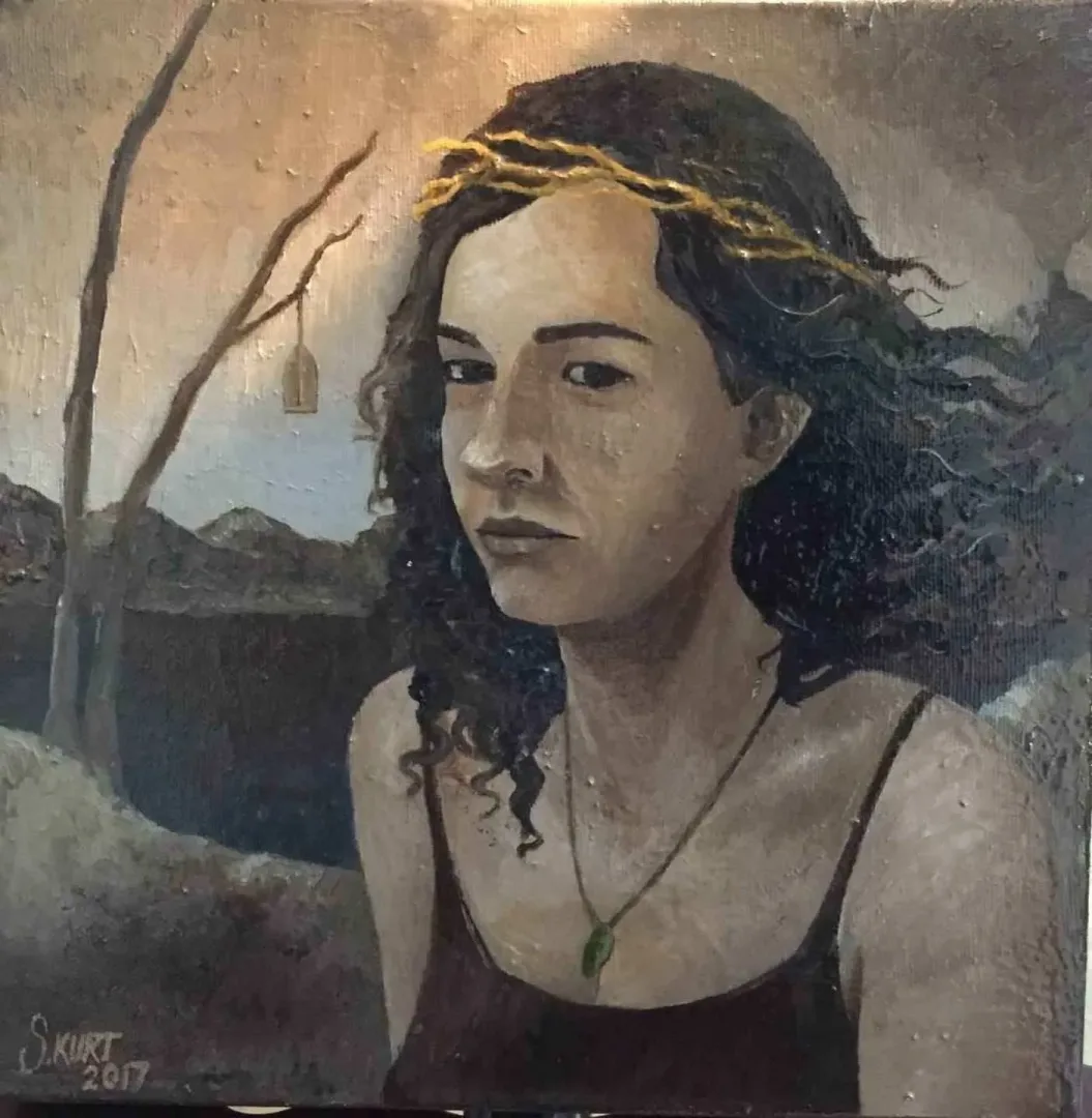 yakınlaştır "Özgür" eseri SAMİ KURT tarafından 2017 yılında 25x25 cm ölçülerinde Tuval üzeri yağlı boya tekniği ile yapılmıştır.