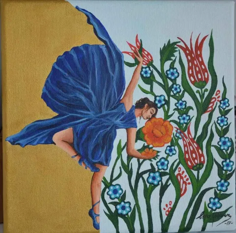 ESRA YILDIRIM 1995 — “isimsiz”, 2017 "isimsiz" eseri ESRA YILDIRIM 1995 tarafından 2017 yılında 25x25 cm ölçülerinde Tuval üzeri yağlı boya tekniği ile yapılmıştır.
