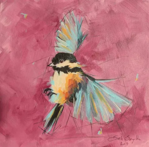 SALİH SARIYILDIZ — “isimsiz”, 2017 "isimsiz" eseri SALİH SARIYILDIZ tarafından 2017 yılında 25x25 cm ölçülerinde Tuval üzeri yağlı boya tekniği ile yapılmıştır.