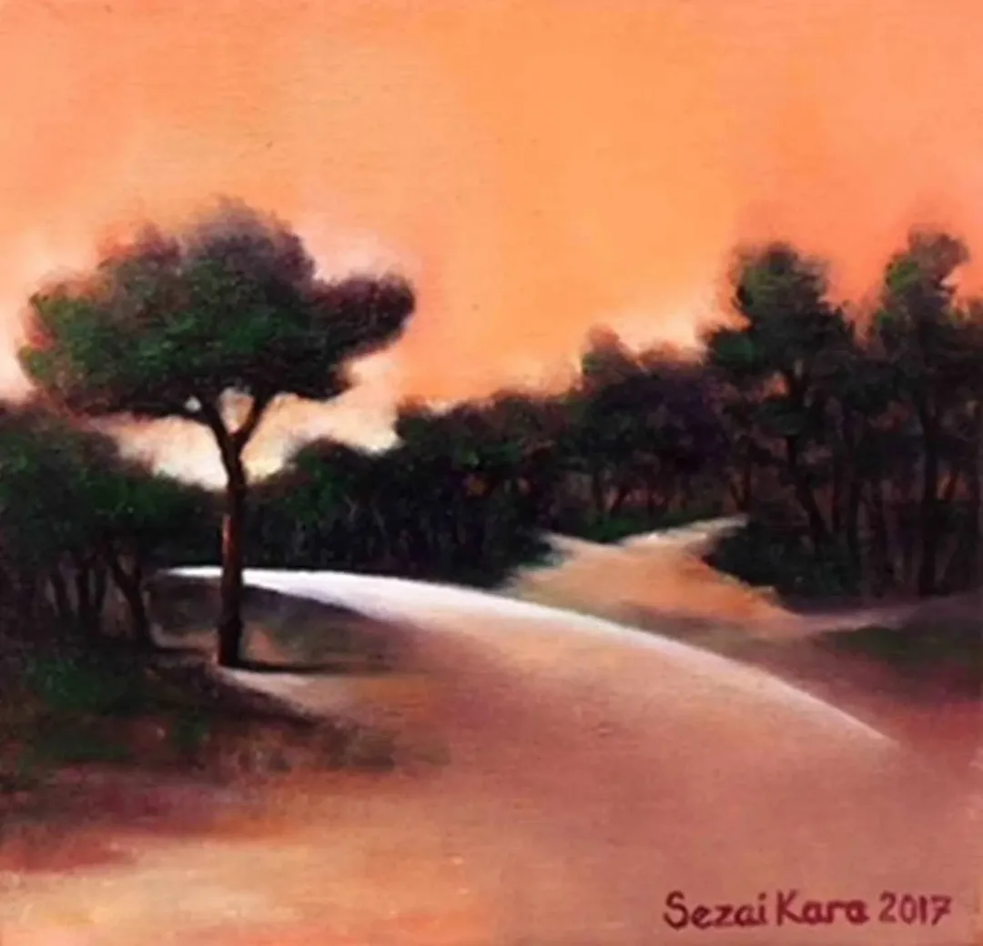 yakınlaştır "isimsiz" eseri SEZAİ KARA tarafından 2017 yılında 25x25 cm ölçülerinde Tuval üzeri yağlı boya tekniği ile yapılmıştır.