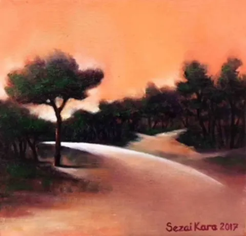 SEZAİ KARA — “isimsiz”, 2017 "isimsiz" eseri SEZAİ KARA tarafından 2017 yılında 25x25 cm ölçülerinde Tuval üzeri yağlı boya tekniği ile yapılmıştır.