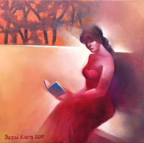 SEZAİ KARA — “isimsiz”, 2017 "isimsiz" eseri SEZAİ KARA tarafından 2017 yılında 25x25 cm ölçülerinde Tuval üzeri yağlı boya tekniği ile yapılmıştır.