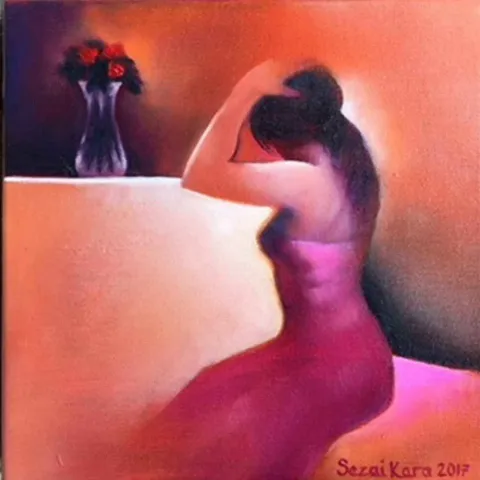SEZAİ KARA — “isimsiz”, 2017 "isimsiz" eseri SEZAİ KARA tarafından 2017 yılında 25x25 cm ölçülerinde Tuval üzeri yağlı boya tekniği ile yapılmıştır.