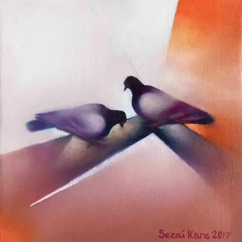 SEZAİ KARA — “isimsiz”, 2017 "isimsiz" eseri SEZAİ KARA tarafından 2017 yılında 25x25 cm ölçülerinde Tuval üzeri yağlı boya tekniği ile yapılmıştır.
