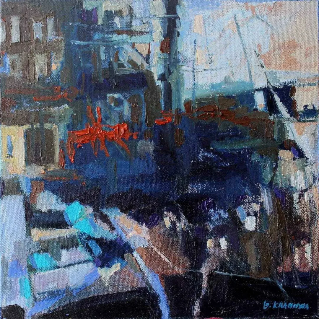 "isimsiz" eseri BAHAR KARAMAN GÜVENÇ tarafından 2017 yılında 25x25 cm ölçülerinde Tuval üzeri yağlı boya tekniği ile yapılmıştır.