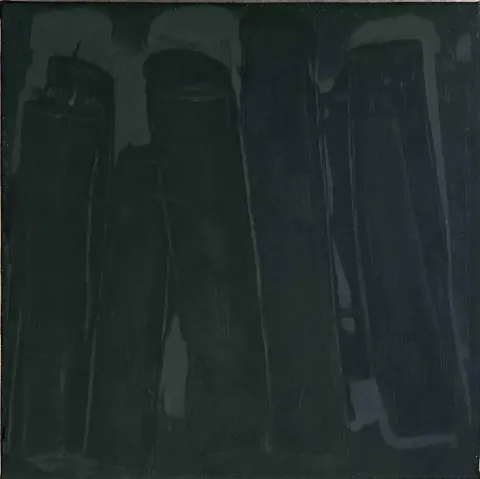 AYFER KEÇECİ — “Pentür”, 2017 "Pentür" eseri AYFER KEÇECİ tarafından 2017 yılında 25x25 cm ölçülerinde Tuval üzeri akrilik boya tekniği ile yapılmıştır.
