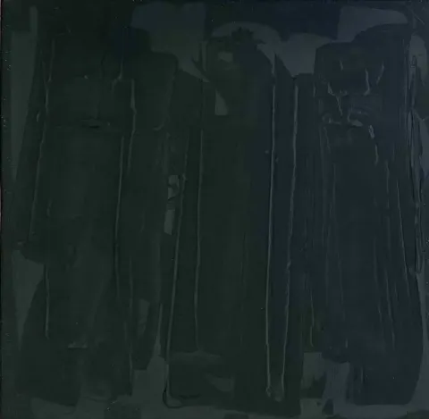 AYFER KEÇECİ — “Pentür”, 2017 "Pentür" eseri AYFER KEÇECİ tarafından 2017 yılında 25x25 cm ölçülerinde Tuval üzeri akrilik boya tekniği ile yapılmıştır.