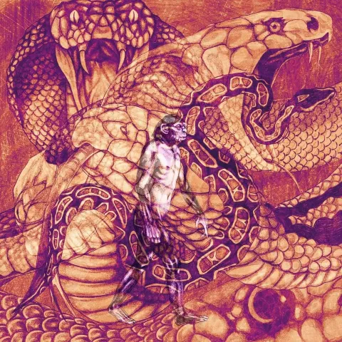 "Snake" eseri CAN PEKİN tarafından 2017 yılında 25x25 cm ölçülerinde Tuval üzeri karışık teknik tekniği ile yapılmıştır.