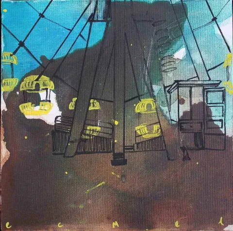 ECMEL SARIKAYA — “isimsiz”, 2017 "isimsiz" eseri ECMEL SARIKAYA tarafından 2017 yılında 25x25 cm ölçülerinde Tuval üzeri yağlı boya tekniği ile yapılmıştır.