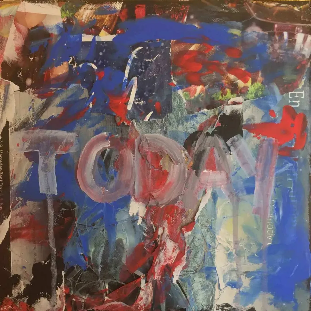 yakınlaştır "Today" eseri YAĞMUR TURAN tarafından 2017 yılında 25x25 cm ölçülerinde Tuval üzeri karışık teknik tekniği ile yapılmıştır.