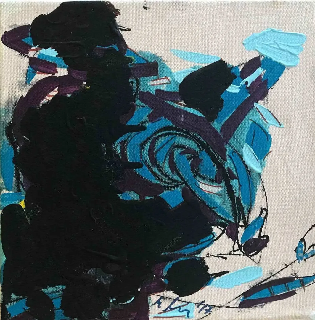 yakınlaştır "25x25" eseri MERVE GÜVEN tarafından 2017 yılında 25x25 cm ölçülerinde Tuval üzeri akrilik boya tekniği ile yapılmıştır.