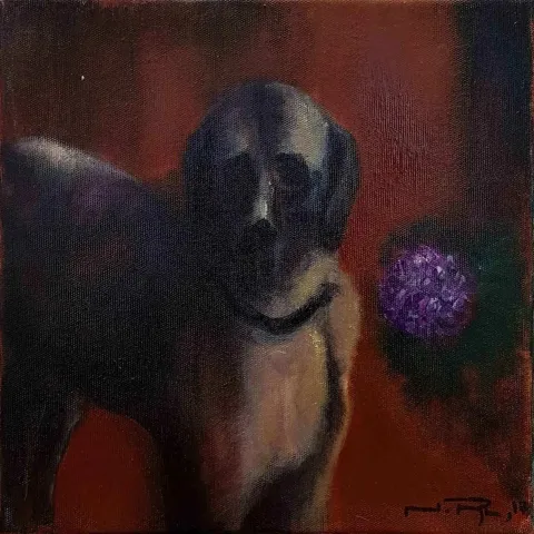 NESLİHAN RUGANCI — “isimsiz”, 2017 "isimsiz" eseri NESLİHAN RUGANCI tarafından 2017 yılında 25x25 cm ölçülerinde Tuval üzeri akrilik boya tekniği ile yapılmıştır.