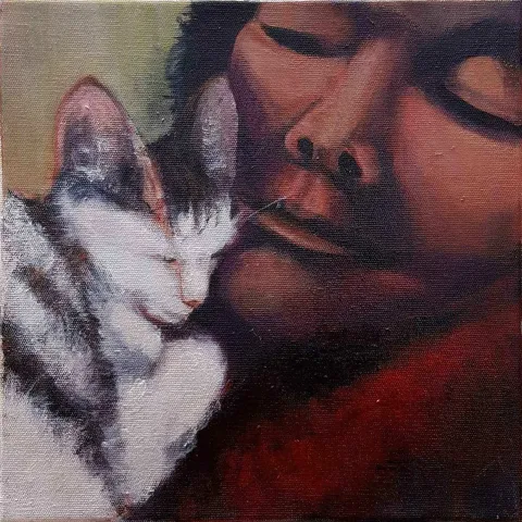 NESLİHAN RUGANCI — “isimsiz”, 2017 "isimsiz" eseri NESLİHAN RUGANCI tarafından 2017 yılında 25x25 cm ölçülerinde Tuval üzeri akrilik boya tekniği ile yapılmıştır.