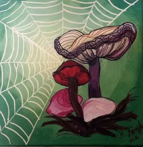 "isimsiz" eseri MELİKE KÖROĞLU tarafından 25x25 cm ölçülerinde Tuval üzeri yağlı boya tekniği ile yapılmıştır.