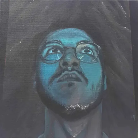 ÖMER FARUK AYKAN — “isimsiz”, 2017 "isimsiz" eseri ÖMER FARUK AYKAN tarafından 2017 yılında 25x25 cm ölçülerinde Tuval üzeri yağlı boya tekniği ile yapılmıştır.