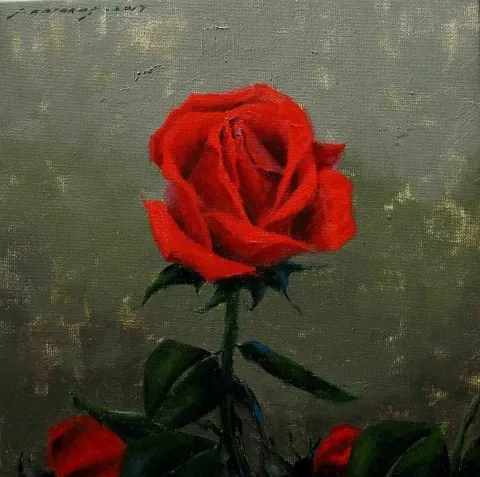 "isimsiz" eseri FATİH KARAKAŞ tarafından 2017 yılında 25x25 cm ölçülerinde Tuval üzeri yağlı boya tekniği ile yapılmıştır.