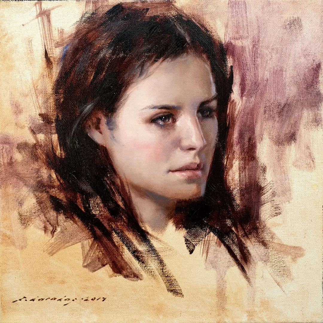 "isimsiz" eseri FATİH KARAKAŞ tarafından 2017 yılında 25x25 cm ölçülerinde Tuval üzeri yağlı boya tekniği ile yapılmıştır.