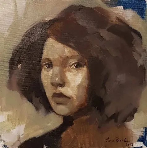 SEMA ÖCAL — “isimsiz”, 2017 "isimsiz" eseri SEMA ÖCAL tarafından 2017 yılında 25x25 cm ölçülerinde Tuval üzeri akrilik boya tekniği ile yapılmıştır.