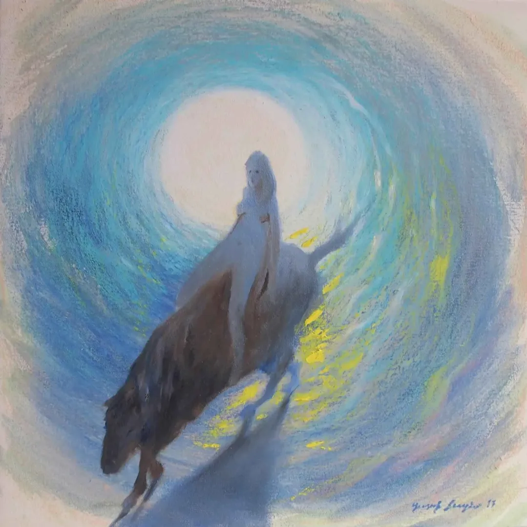 YUSUF ŞENGÜR — “isimsiz”, 2017 "isimsiz" eseri YUSUF ŞENGÜR tarafından 2017 yılında 40x40 cm ölçülerinde Tuval üzeri yağlı boya tekniği ile yapılmıştır.
