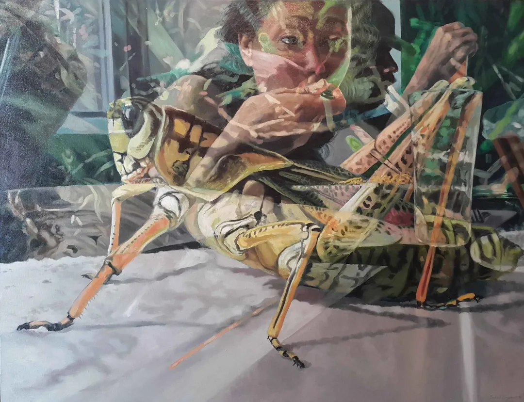 "Ziyafet" eseri ZUHAL BAYSAR tarafından 2016 yılında 100x130 cm ölçülerinde Tuval üzeri yağlı boya tekniği ile yapılmıştır.