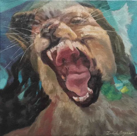 "Bilinç Katmanları" eseri ZUHAL BAYSAR tarafından 2016 yılında 25x25 cm ölçülerinde Tuval üzeri yağlı boya tekniği ile yapılmıştır.