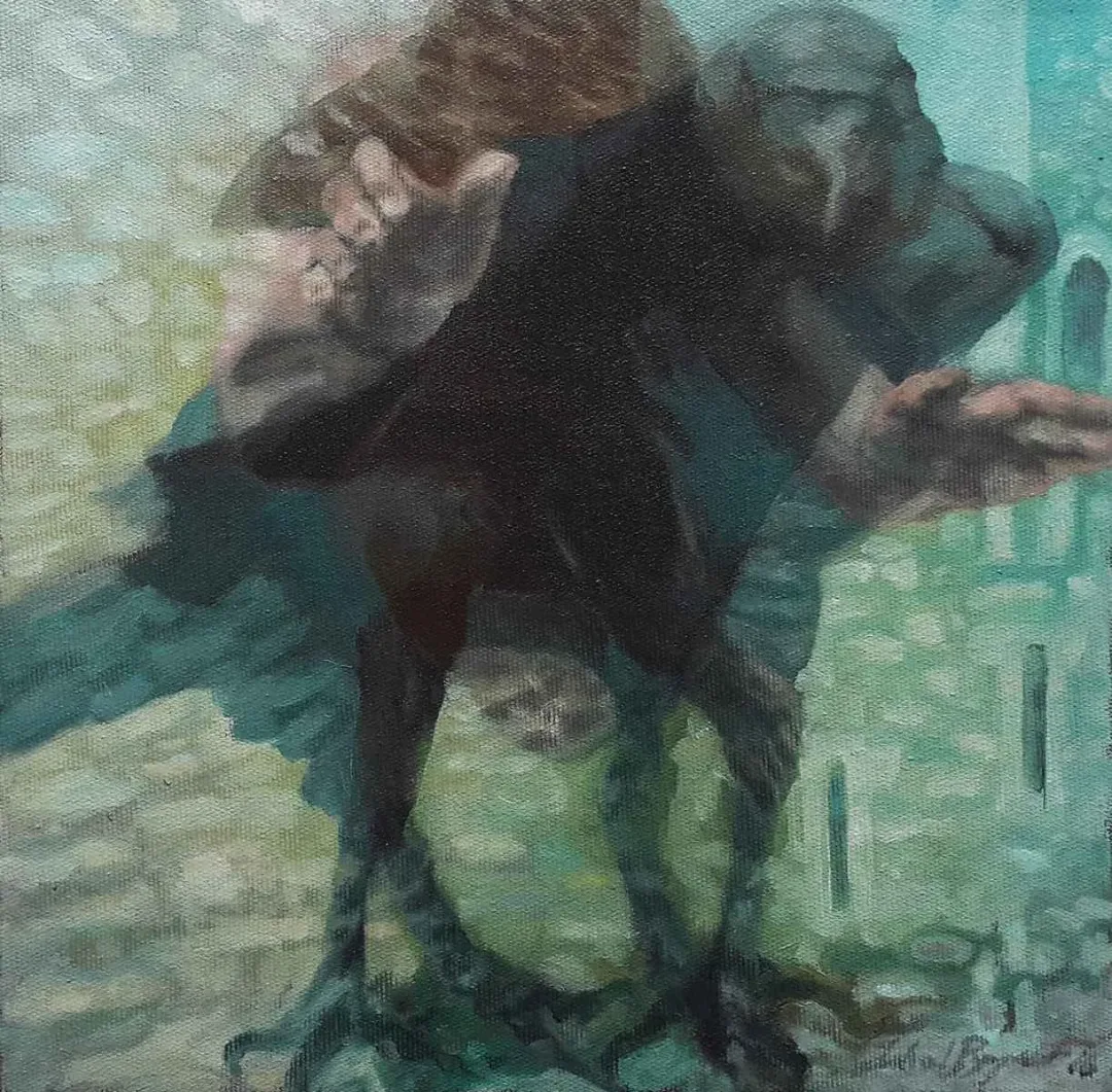 yakınlaştır "Bilinç Katmanları" eseri ZUHAL BAYSAR tarafından 2016 yılında 25x25 cm ölçülerinde Tuval üzeri yağlı boya tekniği ile yapılmıştır.