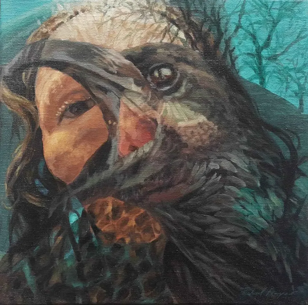 yakınlaştır "Bilinç Katmanları" eseri ZUHAL BAYSAR tarafından 2016 yılında 25x25 cm ölçülerinde Tuval üzeri yağlı boya tekniği ile yapılmıştır.