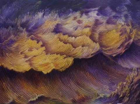 "Coşku ve Tutkular" eseri AHMET YEŞİL tarafından 2017 yılında 110x150 cm ölçülerinde Tuval üzeri yağlı boya tekniği ile yapılmıştır.