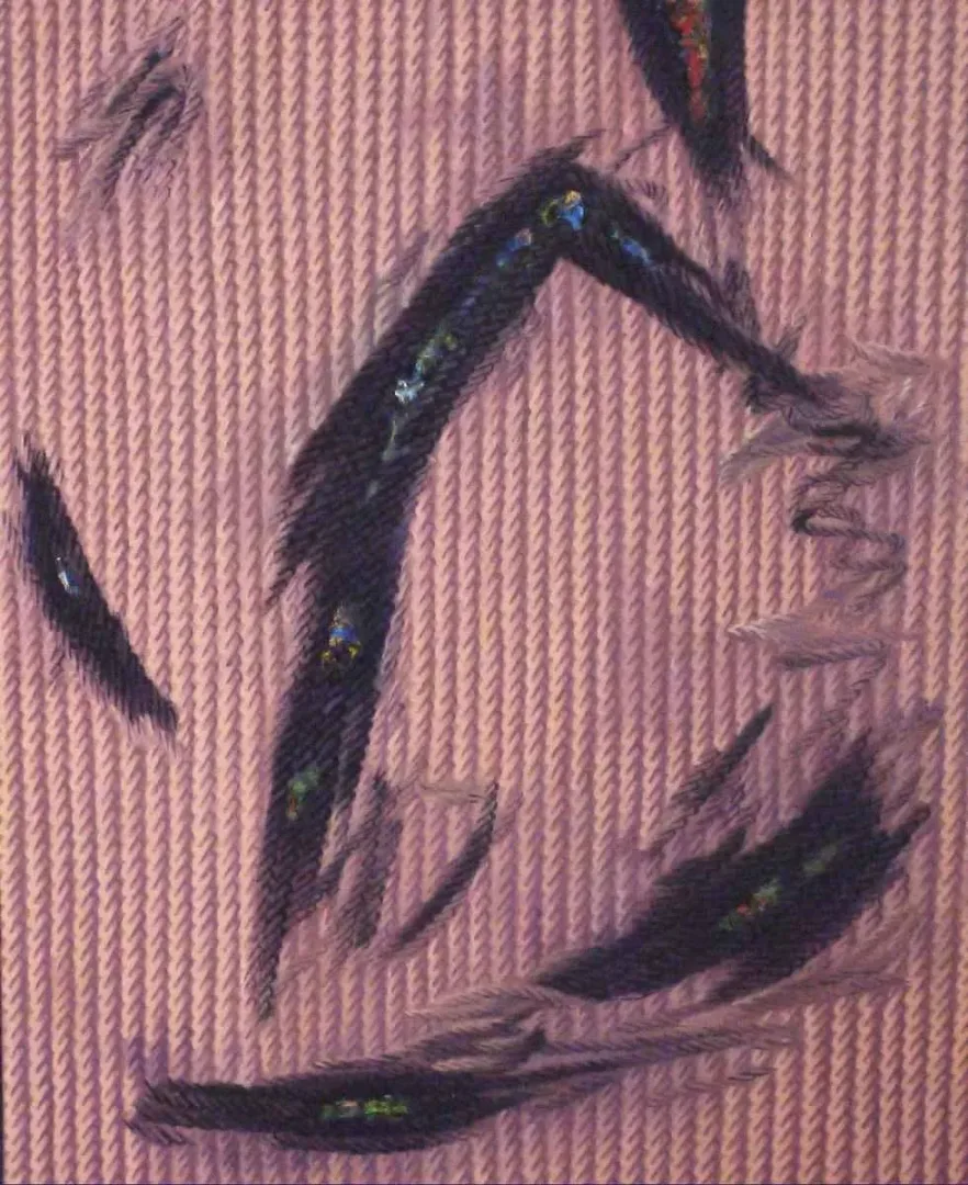yakınlaştır "Sesler ve İzler" eseri AHMET YEŞİL tarafından 2018 yılında 100x85 cm ölçülerinde Tuval üzeri yağlı boya tekniği ile yapılmıştır.