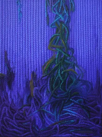 "Tarihsiz Günlükler" eseri AHMET YEŞİL tarafından 2017 yılında 100x80 cm ölçülerinde Tuval üzeri yağlı boya tekniği ile yapılmıştır.