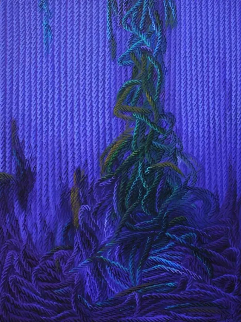 yakınlaştır "Tarihsiz Günlükler" eseri AHMET YEŞİL tarafından 2017 yılında 100x80 cm ölçülerinde Tuval üzeri yağlı boya tekniği ile yapılmıştır.