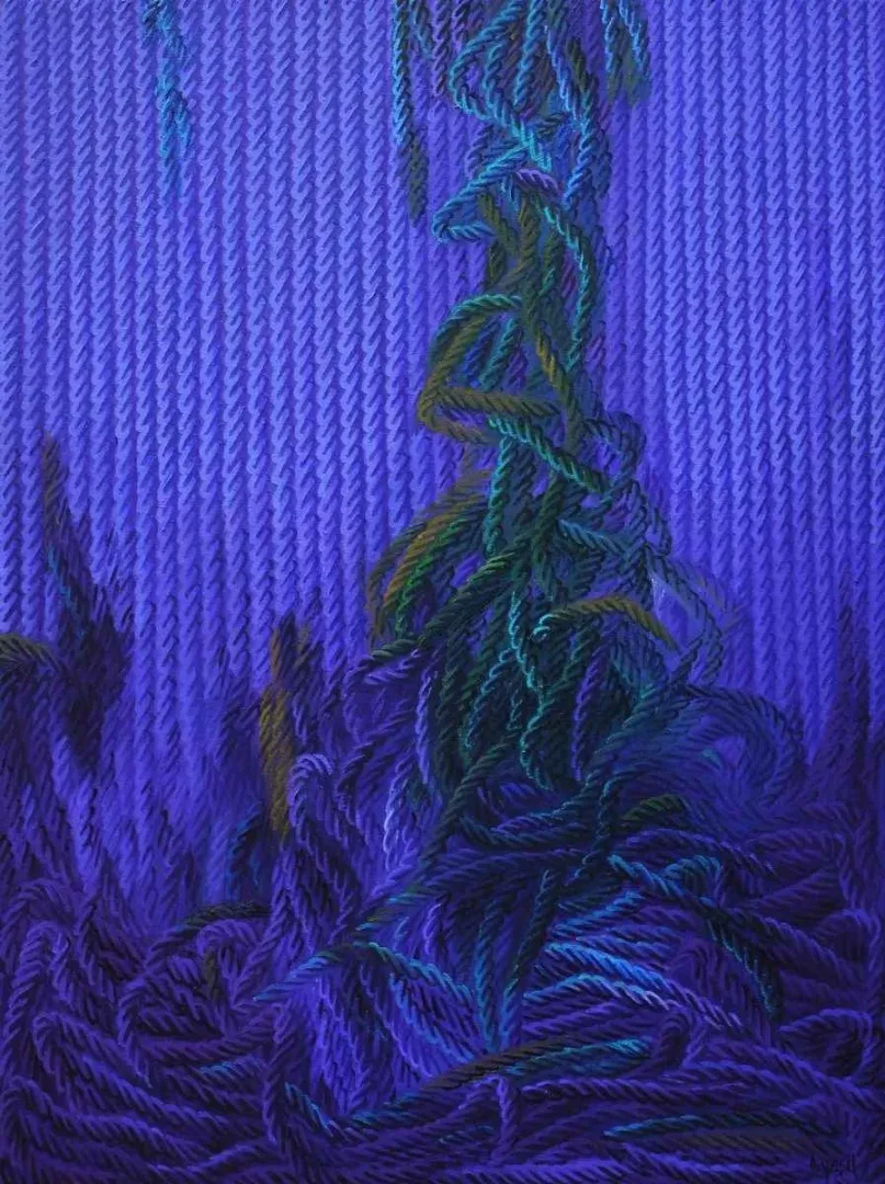 yakınlaştır "Tarihsiz Günlükler" eseri AHMET YEŞİL tarafından 2017 yılında 100x80 cm ölçülerinde Tuval üzeri yağlı boya tekniği ile yapılmıştır.