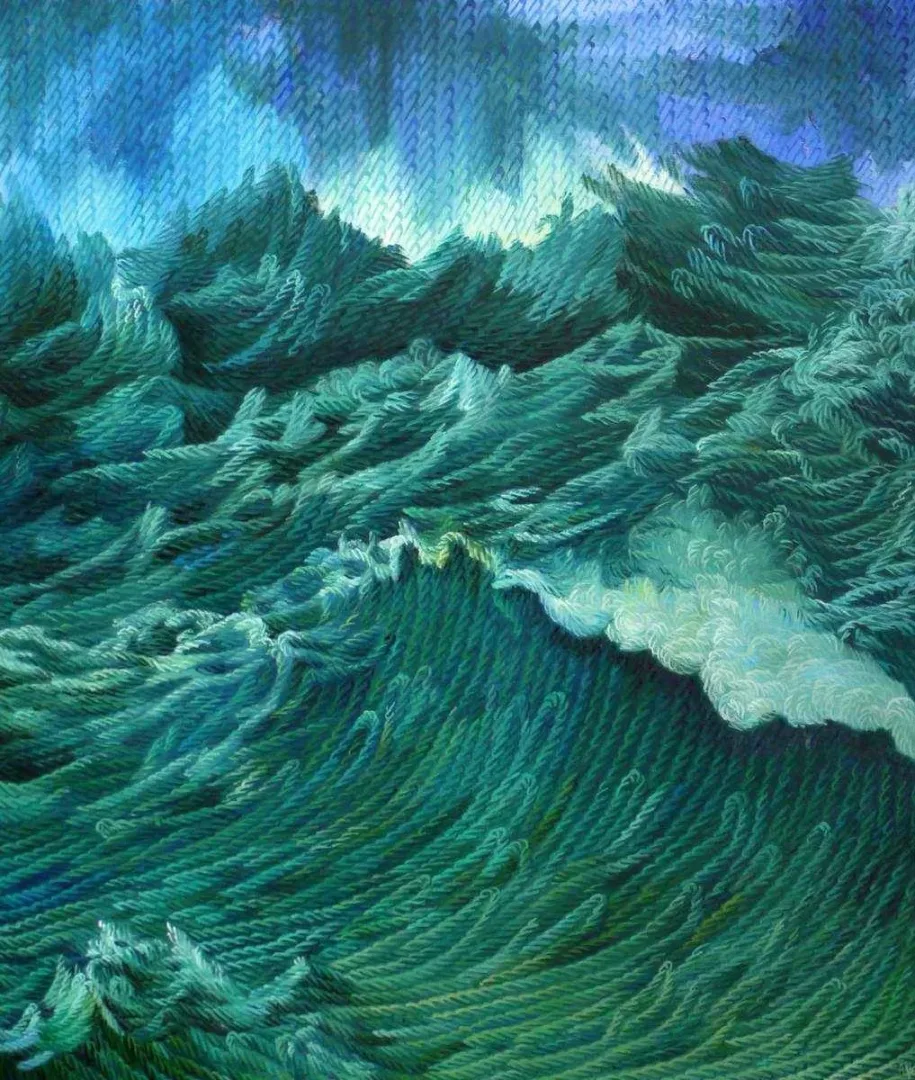 yakınlaştır "Coşku ve Tutkular" eseri AHMET YEŞİL tarafından 100x85 cm ölçülerinde Tuval üzeri yağlı boya tekniği ile yapılmıştır.