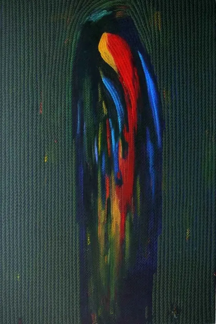 yakınlaştır "Tarihsiz Günlükler" eseri AHMET YEŞİL tarafından 2017 yılında 180x120 cm ölçülerinde Tuval üzeri yağlı boya tekniği ile yapılmıştır.