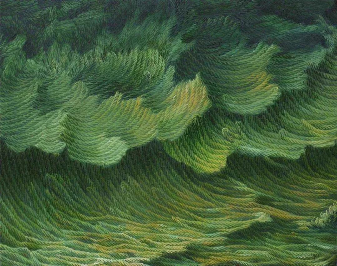 Bu eser AHMET YEŞİL tarafından 80x100 cm ölçülerinde Tuval üzeri yağlı boya tekniği ile yapılmıştır.