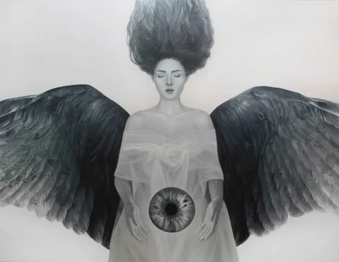 EDA UZUN — 2018 Bu eser EDA UZUN tarafından 2018 yılında 140x180 cm ölçülerinde Tuval üzeri yağlı boya tekniği ile yapılmıştır.
