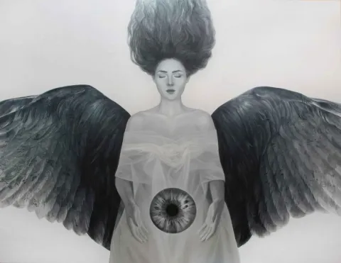 EDA UZUN — 2018 Bu eser EDA UZUN tarafından 2018 yılında 140x180 cm ölçülerinde Tuval üzeri yağlı boya tekniği ile yapılmıştır.